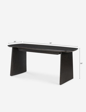 Wyman Desk : Dark Brown