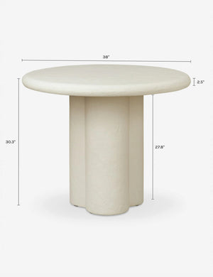 Atif Bistro Table : White