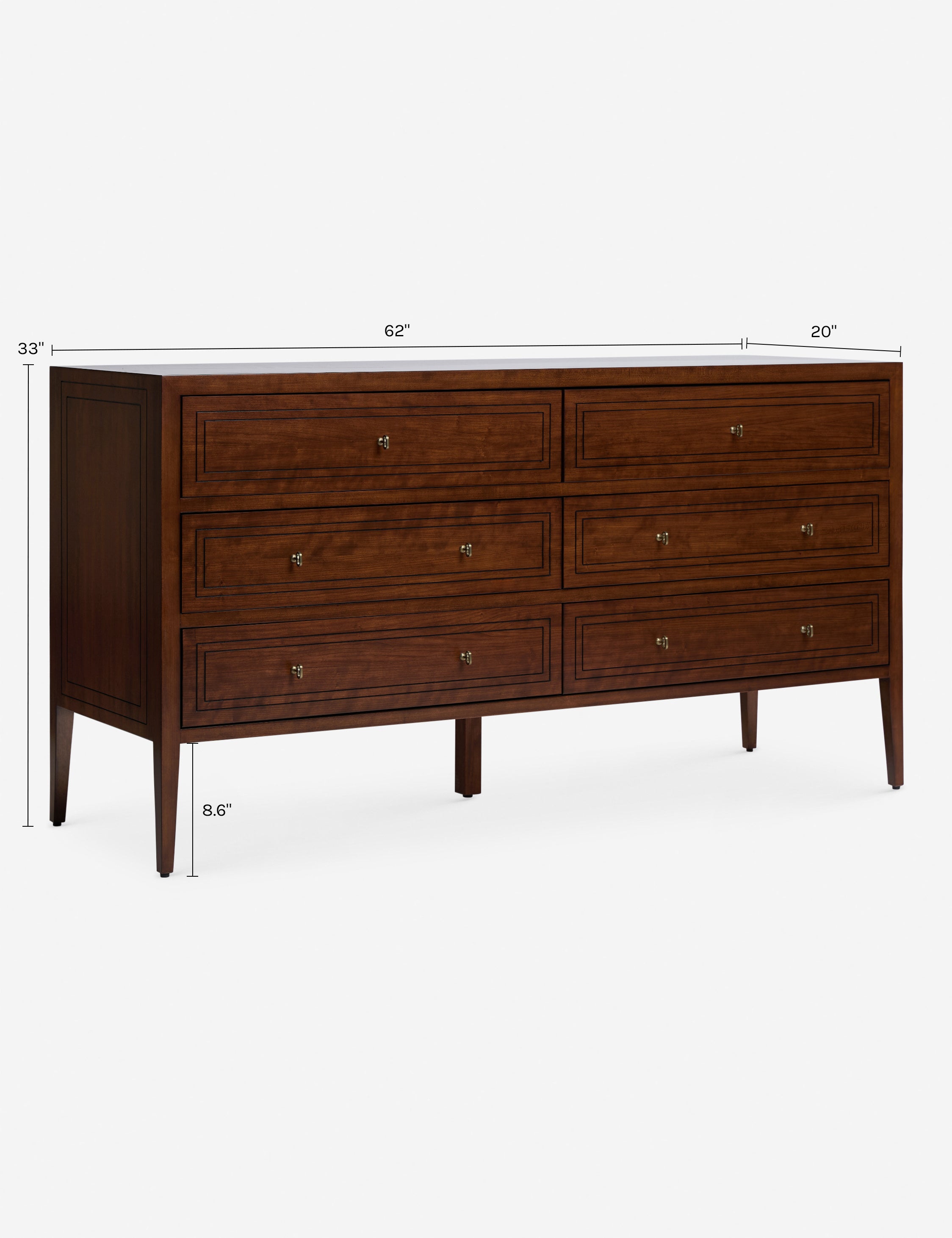 Fremont 6-Drawer Dresser - Thumbnail 5