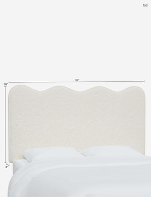 Clementine Headboard : Green Luxe Boucle / Queen