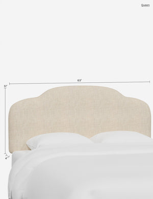 Ruby Headboard : Cream Sherpa / Queen