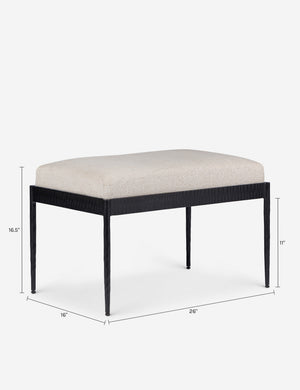 Ferra Ottoman by Meno Home x Co.House Designs