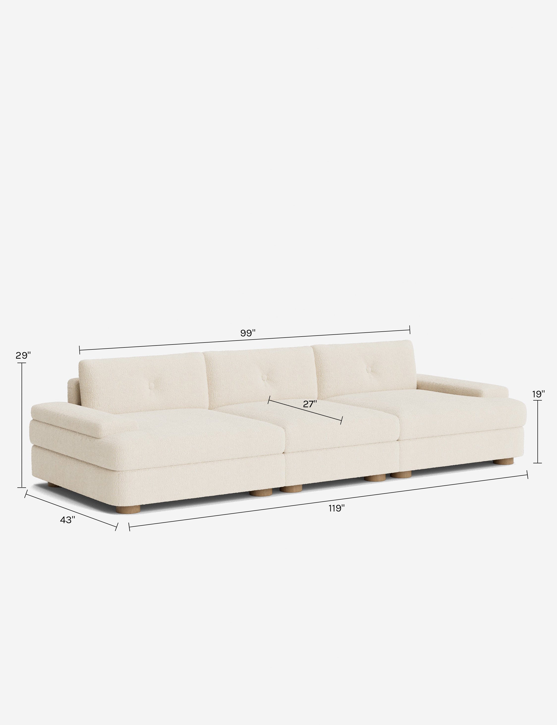 Lulu and Georgia Hill Modular Sofa - Thumbnail 5