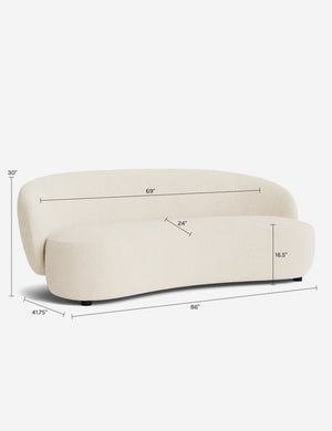 Claret Sofa : Brie Classic Velvet