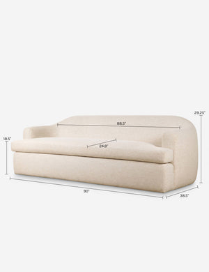 Pomeroy Sofa : Cream