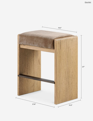 Hardin Bar And Counter Stool : Mushroom / Bar