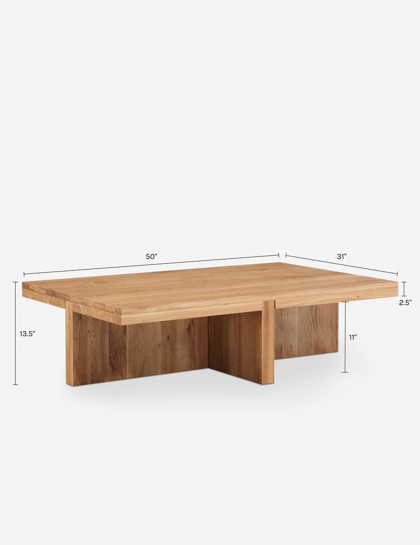 Alford Solid Oak Coffee Table