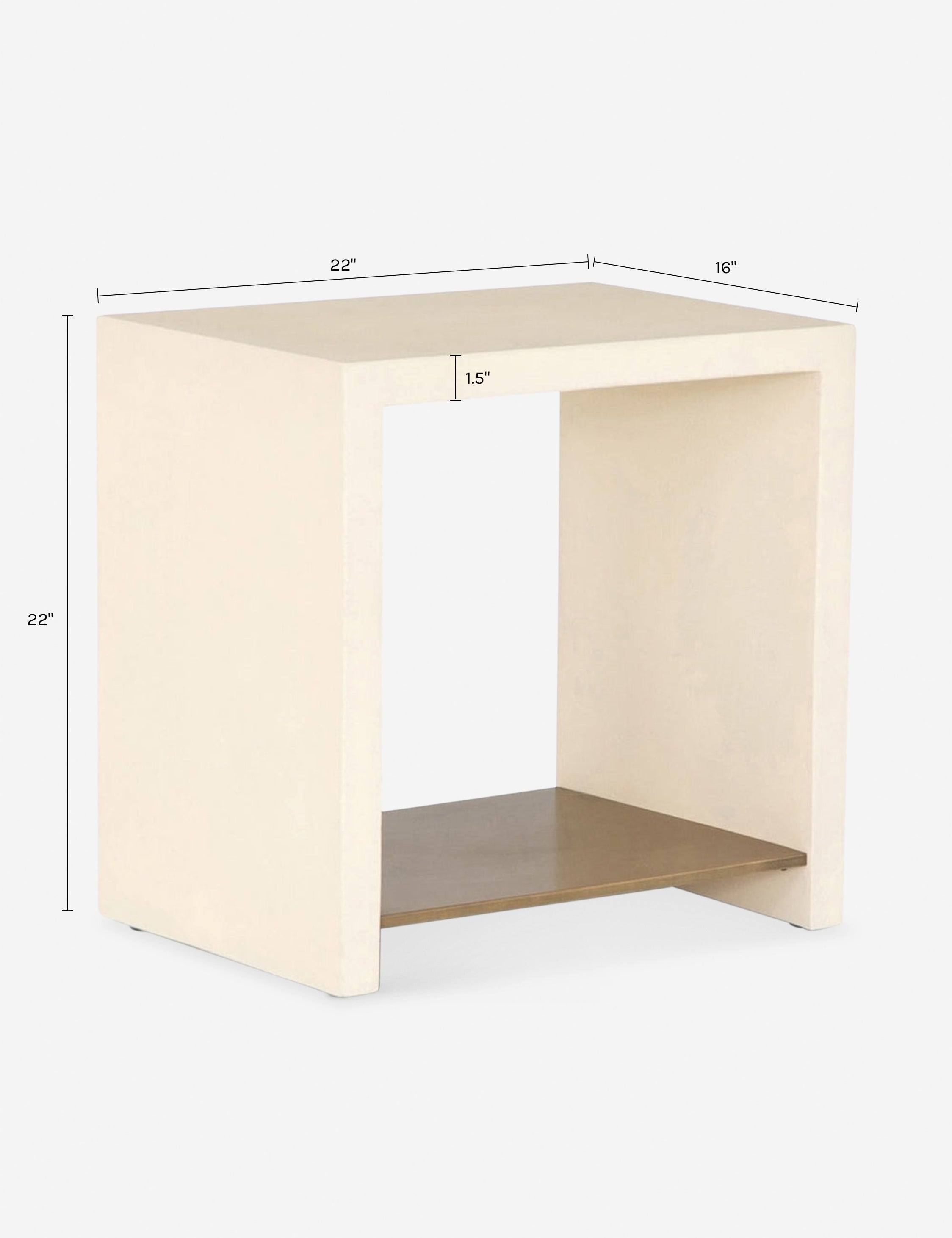 Aprilette Side Table - Thumbnail 3