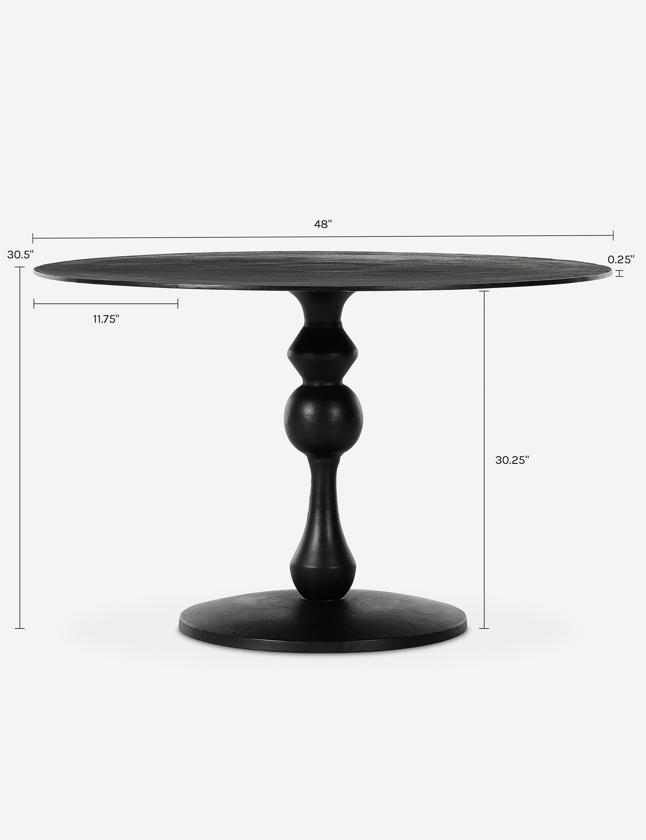 Barre Round Dining Table - Thumbnail 3