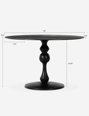 Barre Round Dining Table