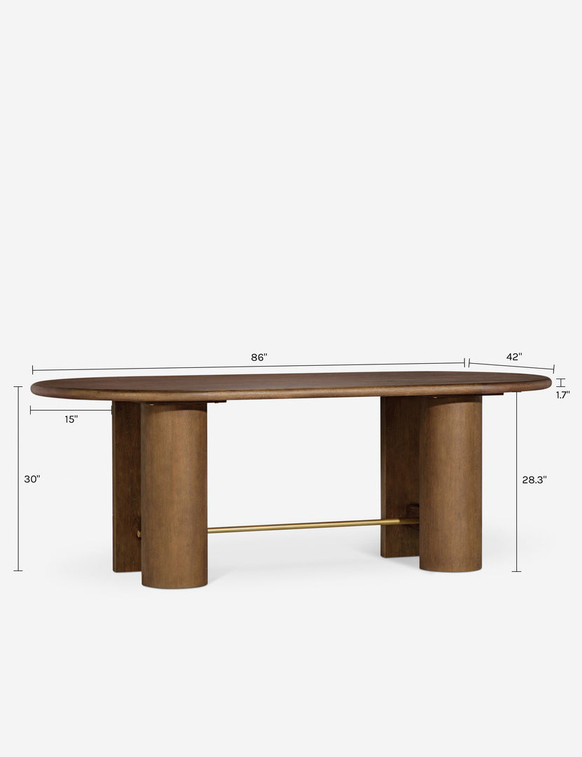 ⭐️くらら⭐️アクメファニチャー　BROOKSDININGTABLE Brooks Dining Table by Black Birch Homes x Co House