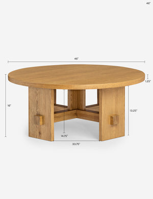 Campos Round Coffee Table