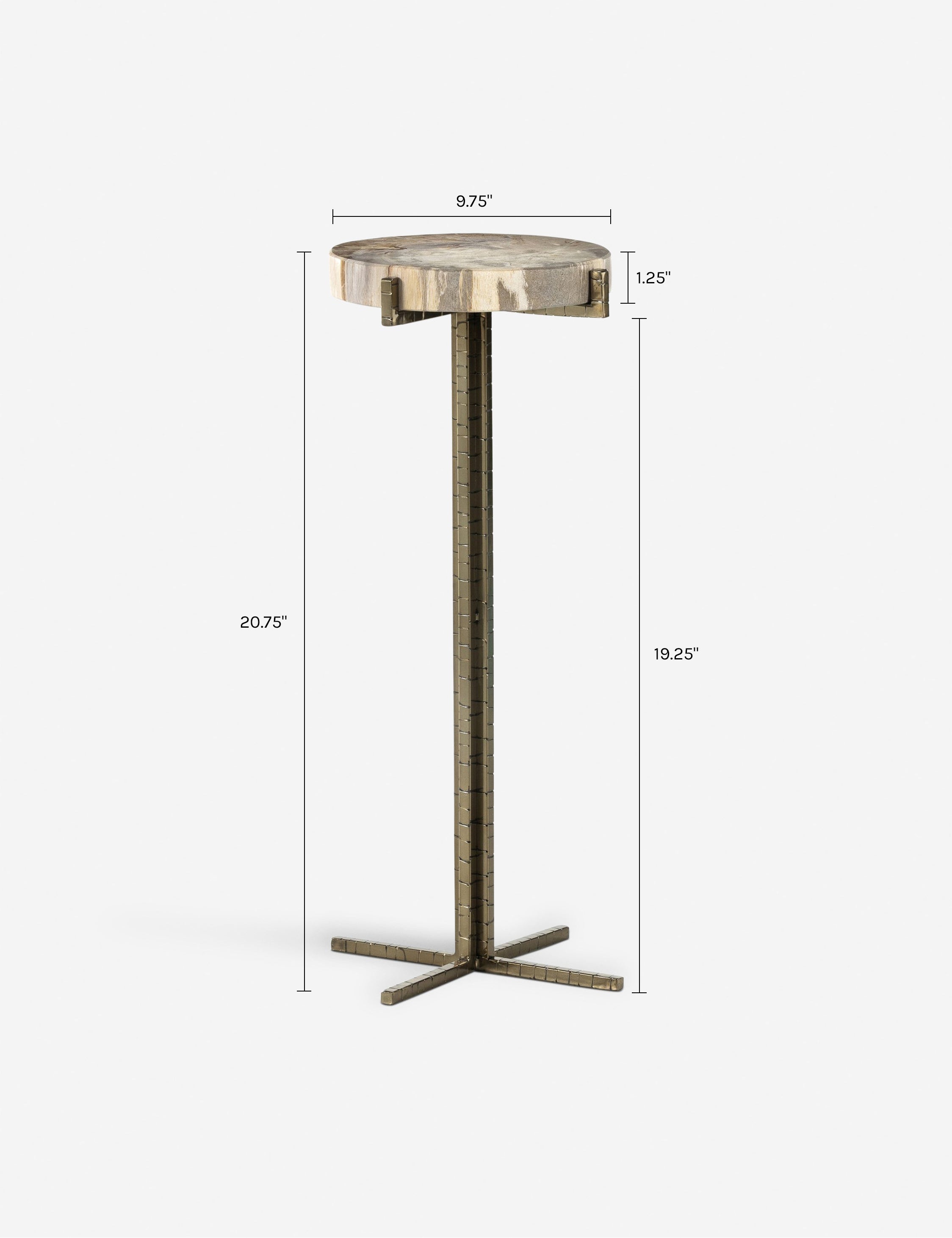 Casella Round Side Table - Thumbnail 4