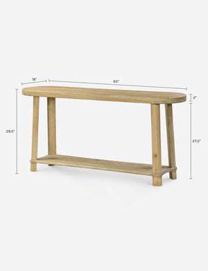 Coleridge Console Table : Natural