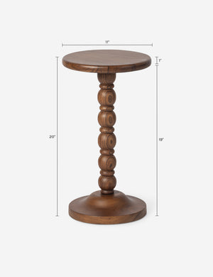 Foxton Drink Table : Brown