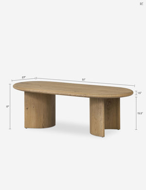 Gilda Coffee Table : Brown / 51