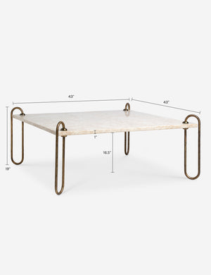 Kimberly Square Coffee Table