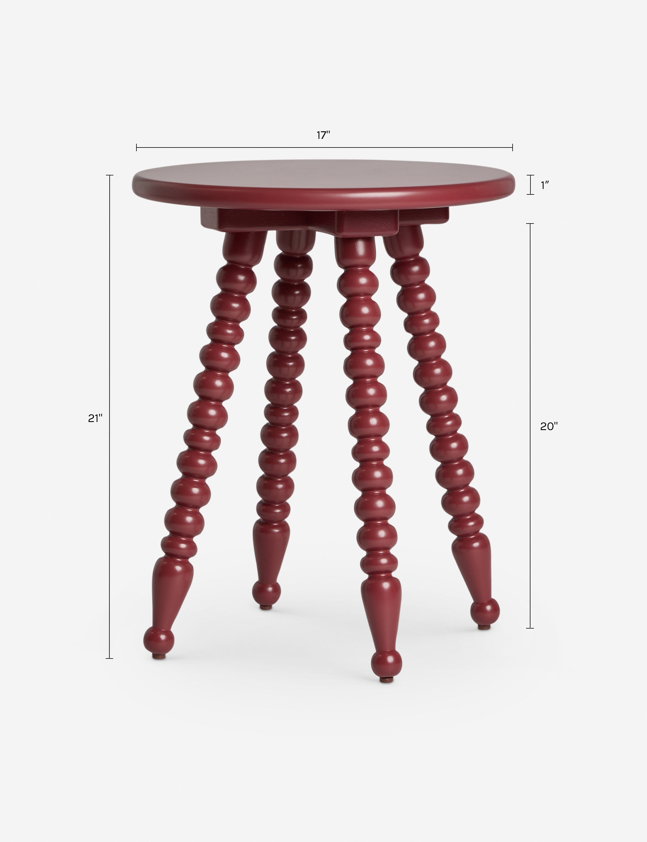Lucca Round Side Table - Thumbnail 4