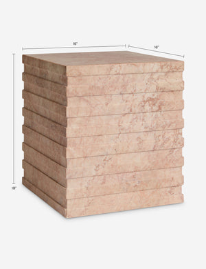 Mardi Marble Side Table