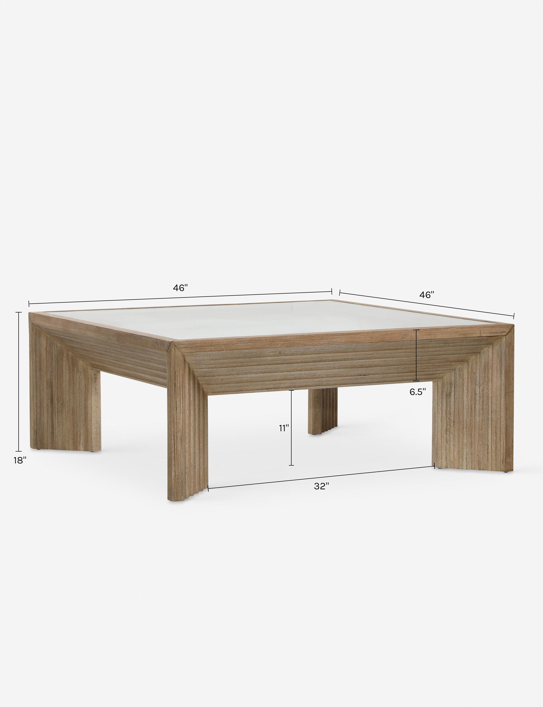 Pender Square Coffee Table - Thumbnail 3