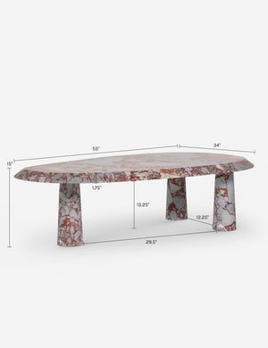 Rodolfo Marble Coffee Table