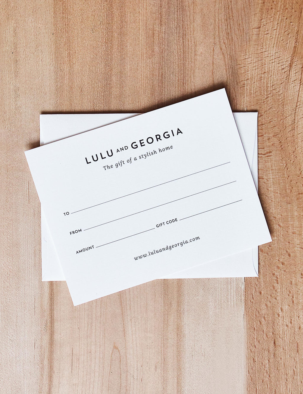Lulu and Georgia Gift Card
