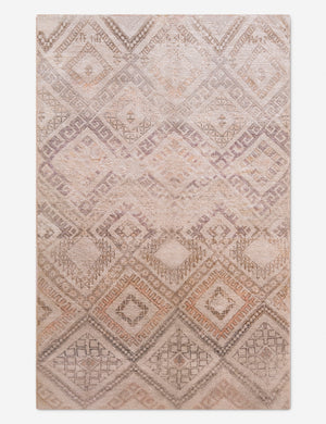 Vintage Moroccan Hand-Knotted Wool Rug No. 61, 6'7