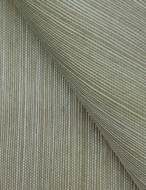 Beale Grasscloth Wallpaper Swatch, Pine