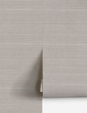 Beale Grasscloth Wallpaper, Apollo - Swatch