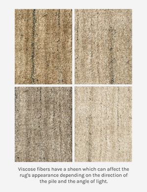 Chiltern Rug Swatch by Jake Arnold, Champagne