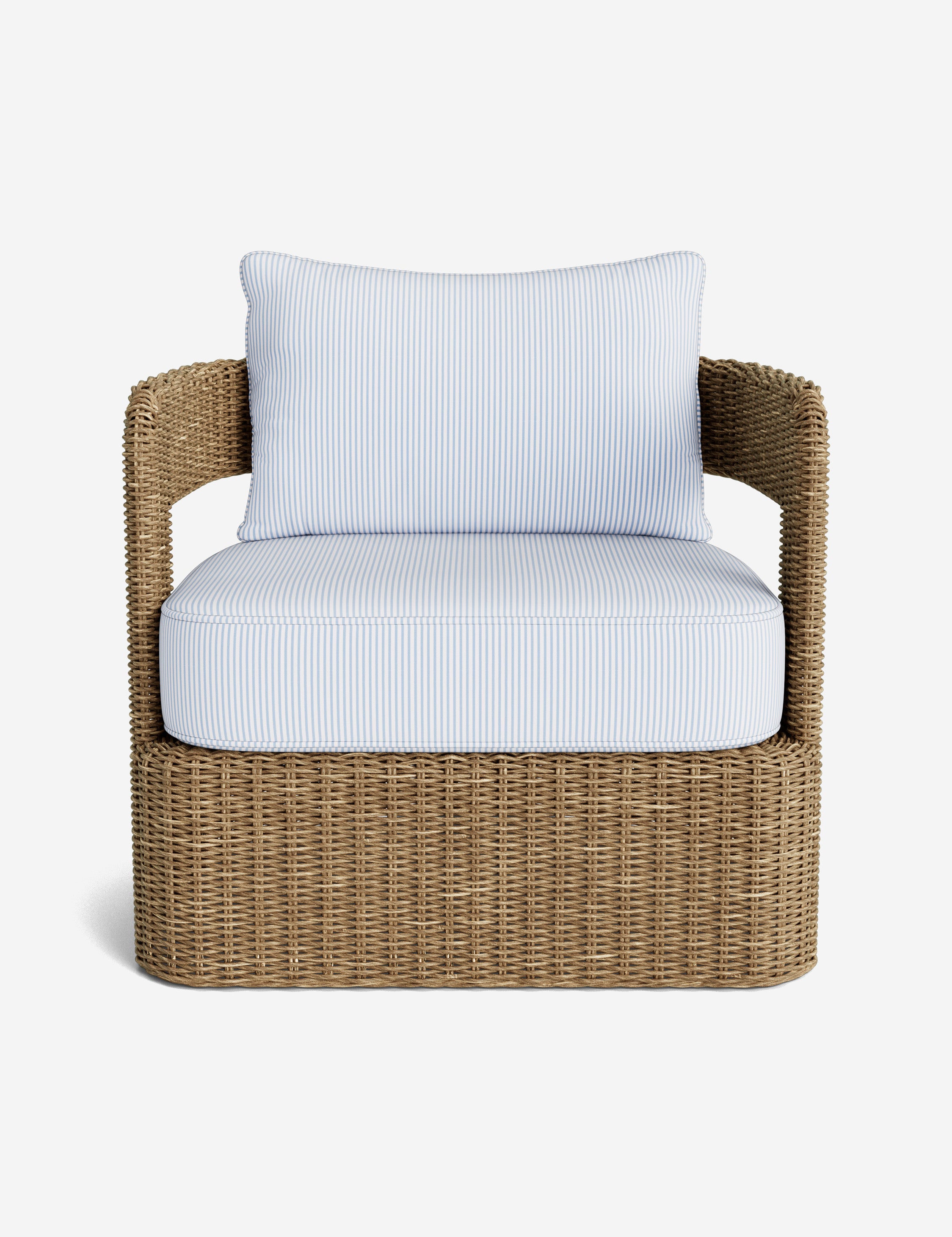 #Hadler-Outdoor-Lounge-Swivel-Chair-Cushion-(Color)::ice-blue-perennials-jake-stripe