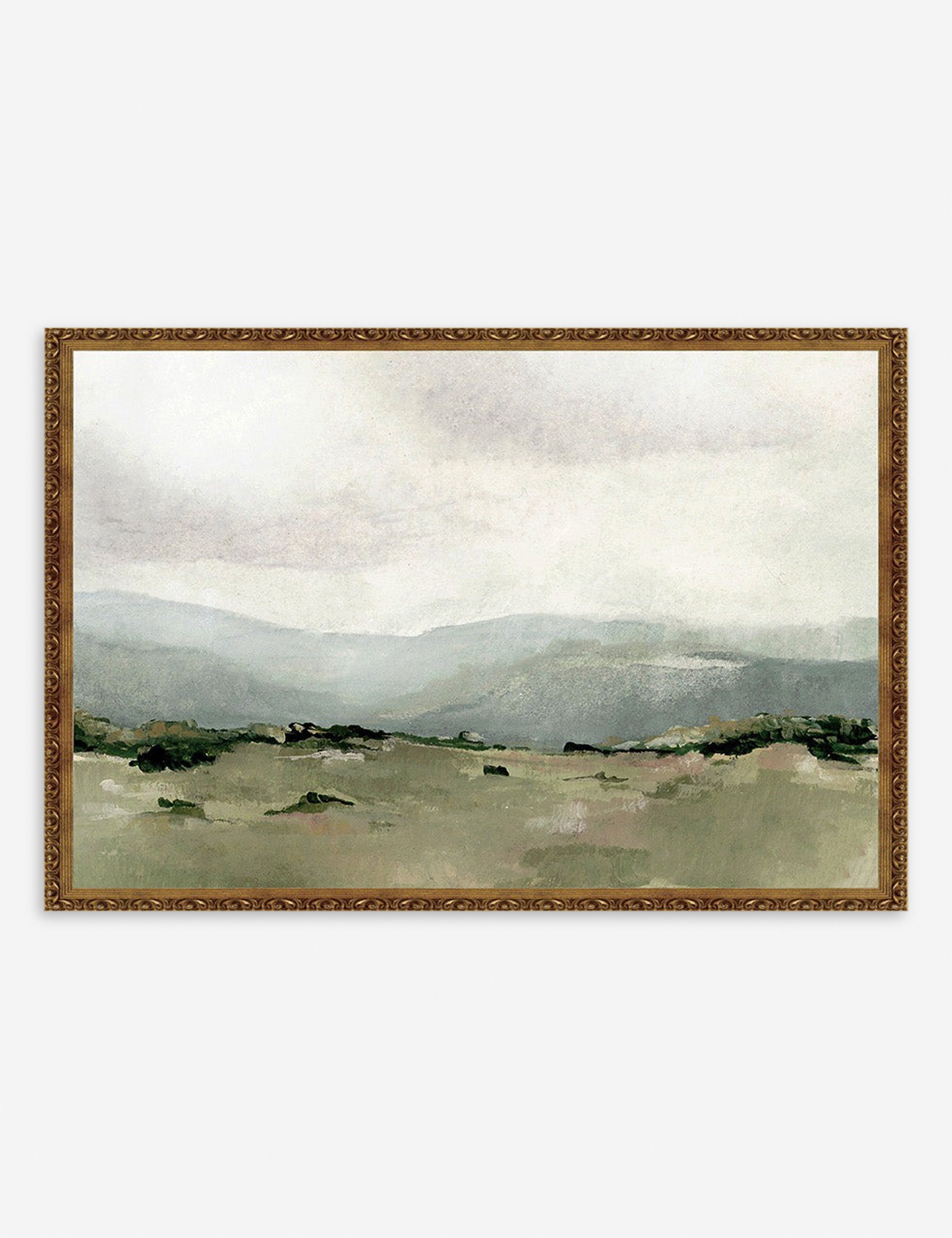 #frame-option::framed #size::14--x-10- #size;:26--x-18- #size::32--x-22- #size::38--x-26- | Shepherd's Meadow Print in a bronze framed