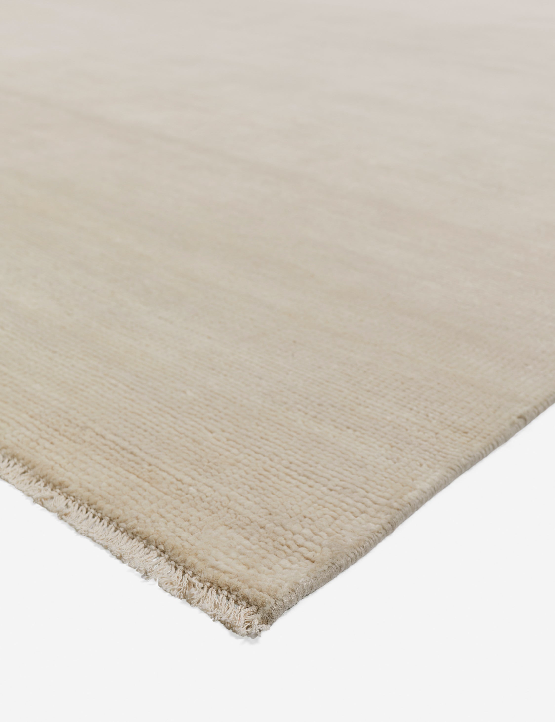 Heritage Hand-Knotted Wool Rug, Ivory