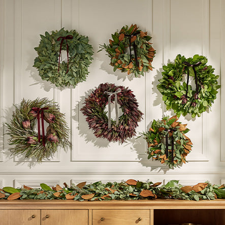 Season's Greetings | Shop Wreaths + Garlands