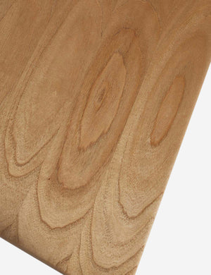 The seat of the Ida Natural Dining Arm Chair