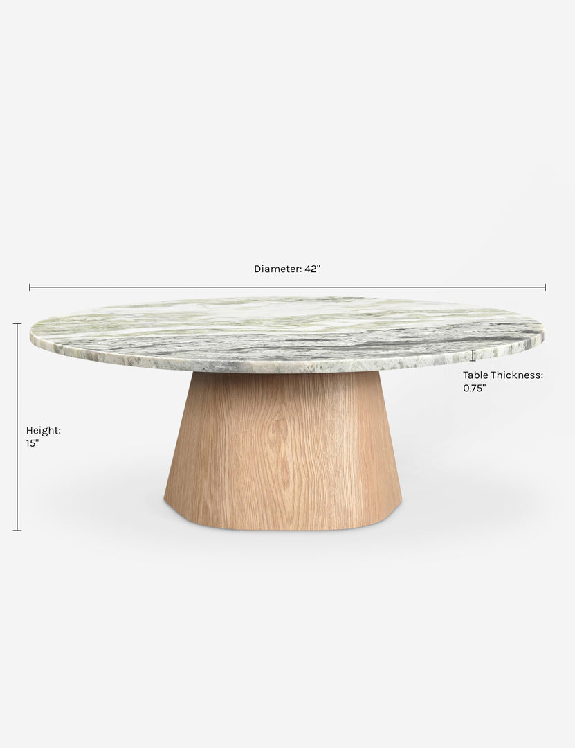 Hendel Round Marble Coffee Table