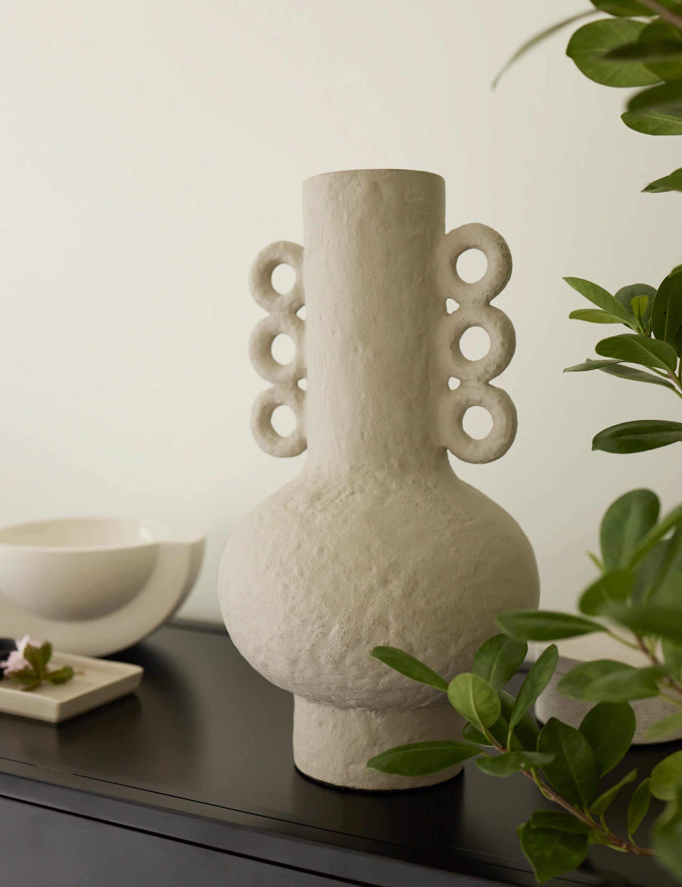Chandra Metal Decorative Vase by Regina Andrew