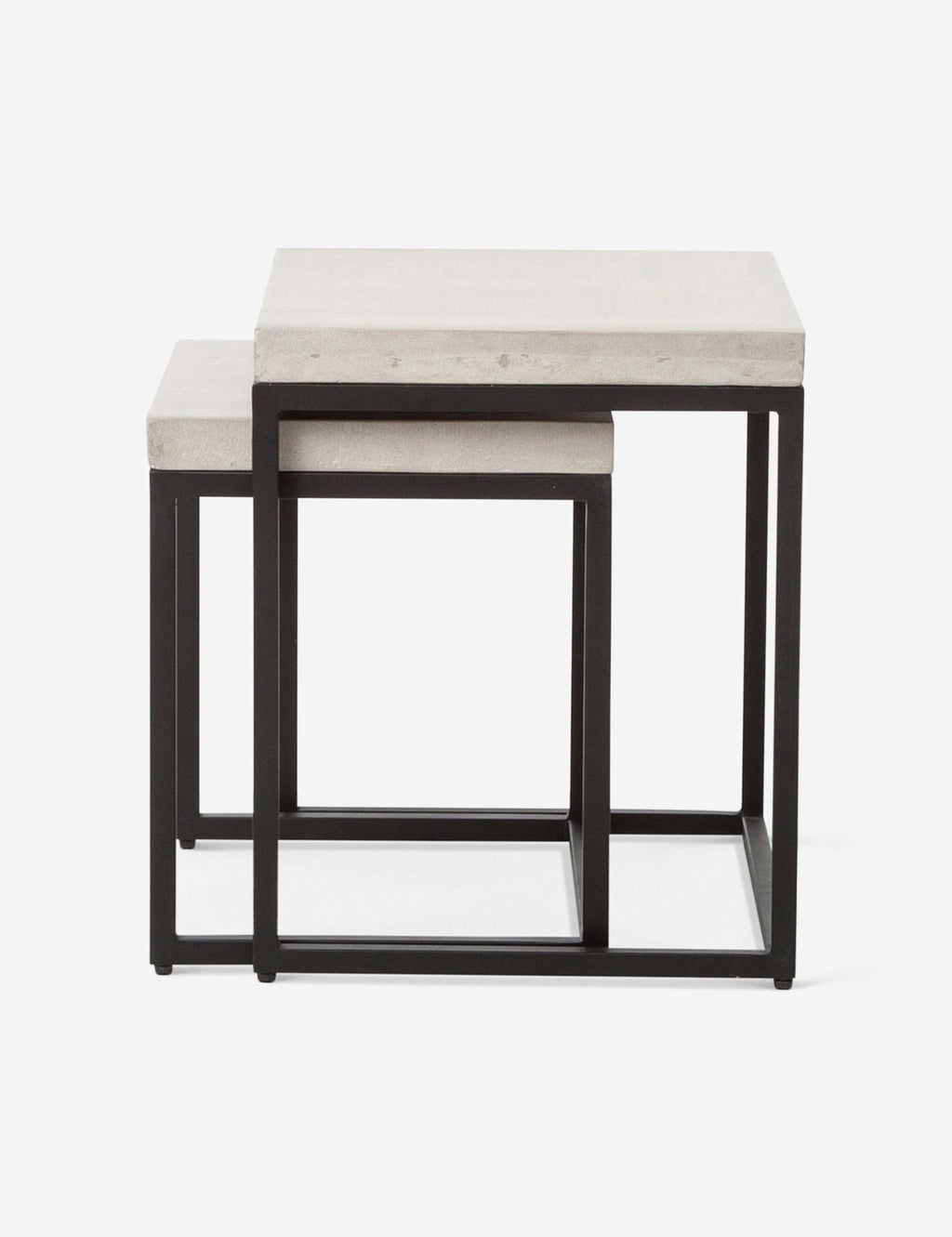 Kallia Indoor / Outdoor Nesting Side Tables (Set of 2) by Lulu and Georgia