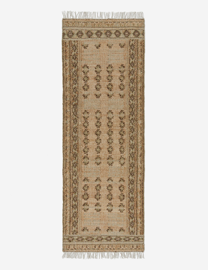 #color::moss #size::2-6--x-8- | Keziah moss rug in its runner size
