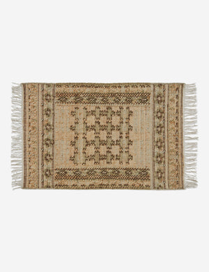 Keziah moss rug in its two by three feet size