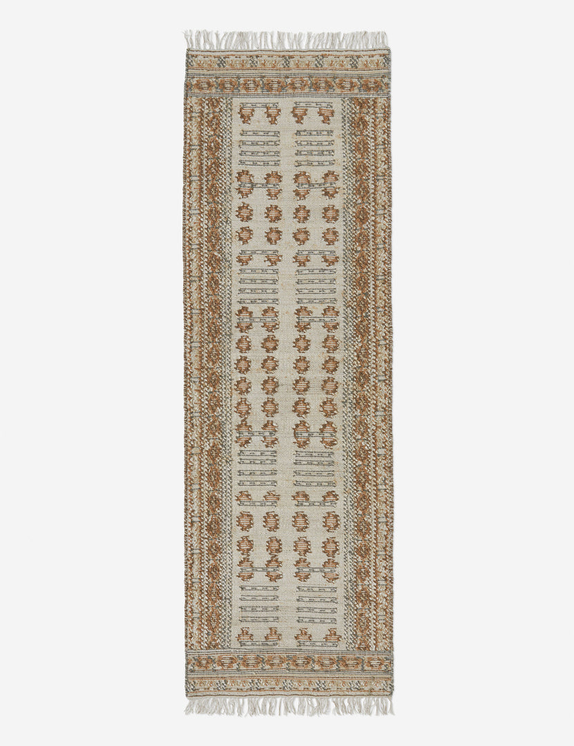 #color::slate #size::2-6--x-8- | Keziah slate rug in its runner size
