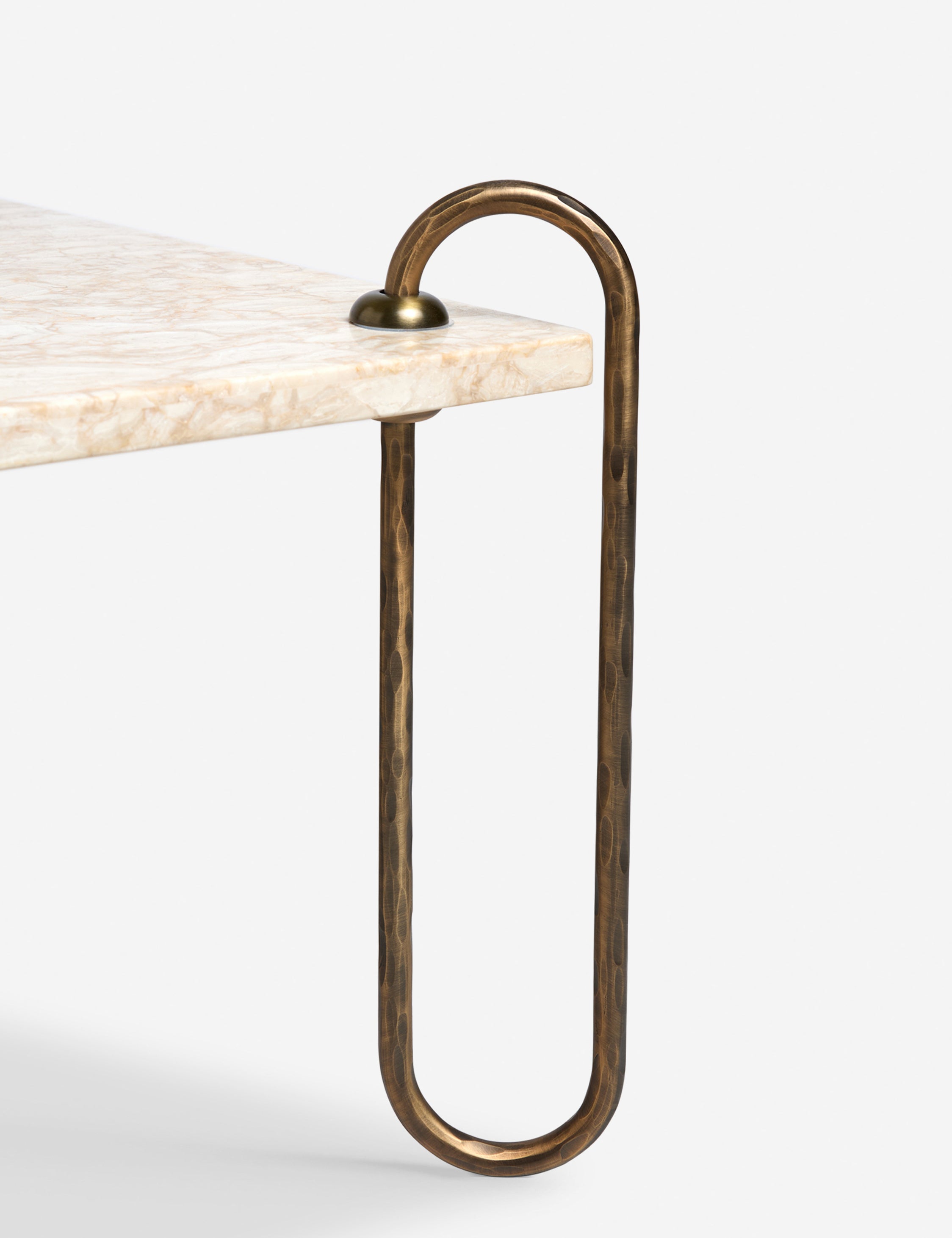 Kimberly Square Marble Coffee Table