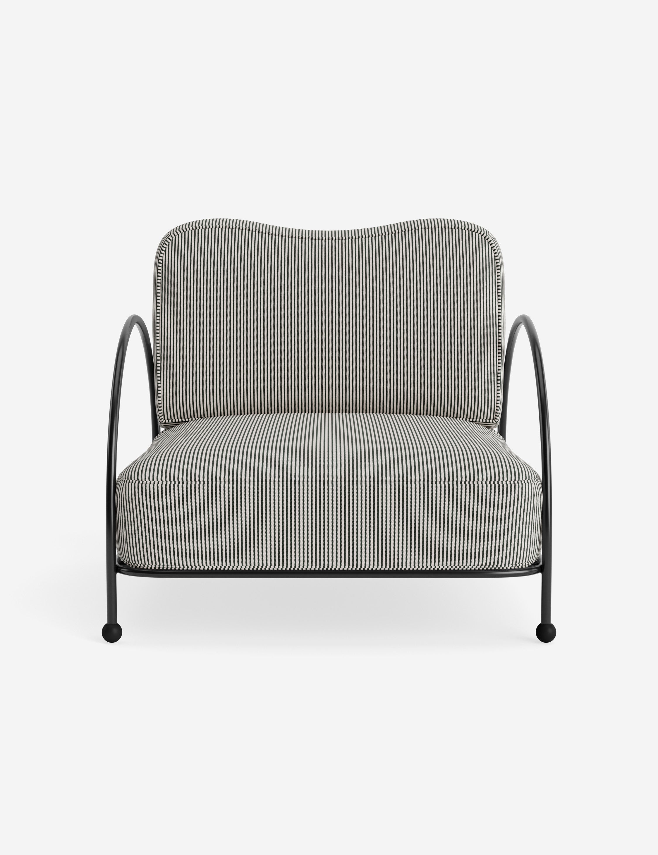 #Lanata-Outdoor-Accent-Chair-Cushion-(Color)::black-tie-perennials-jake-stripe