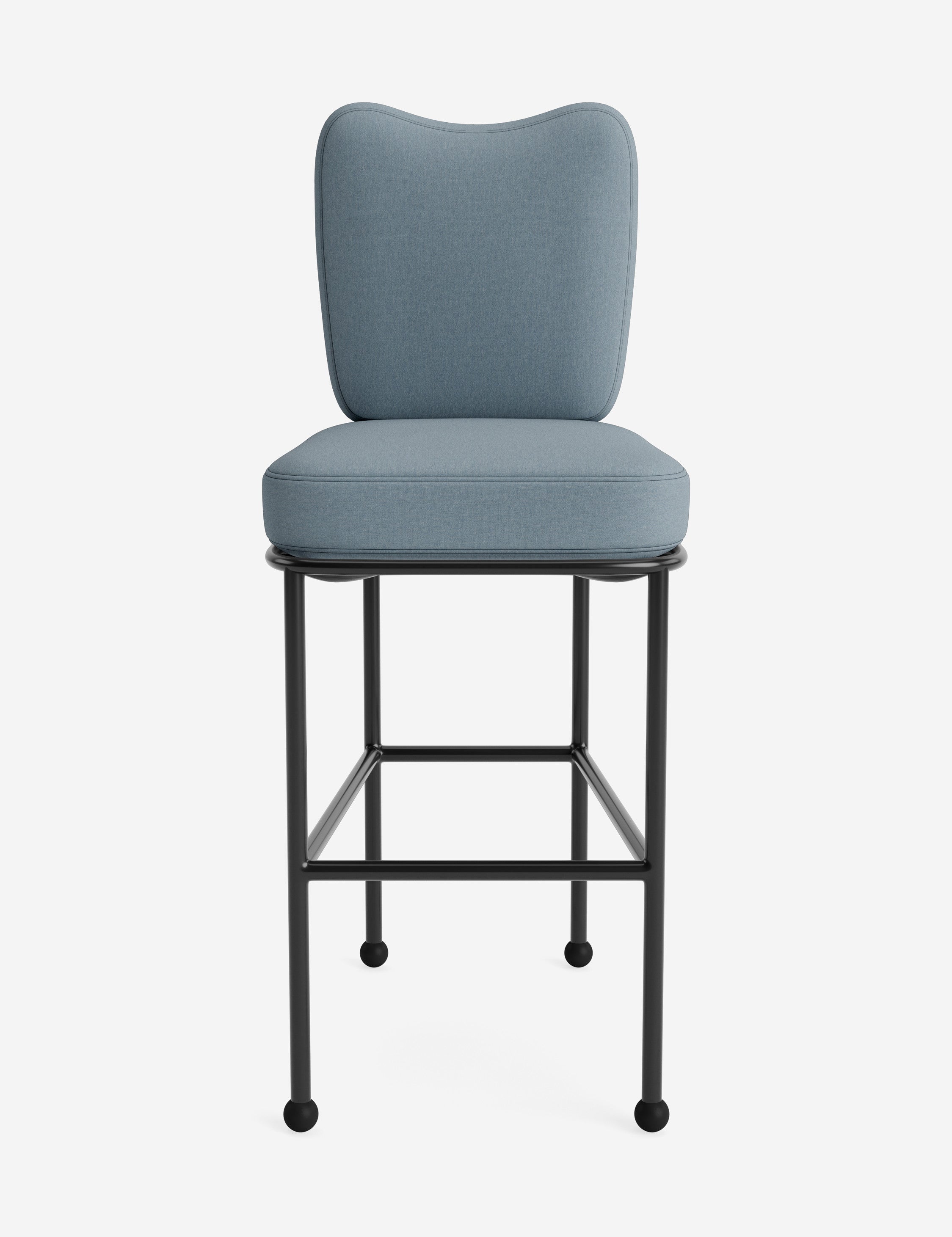 #Lanata-Outdoor-Barstool-Cushion-(Color)::haze-sunbrella-canvas