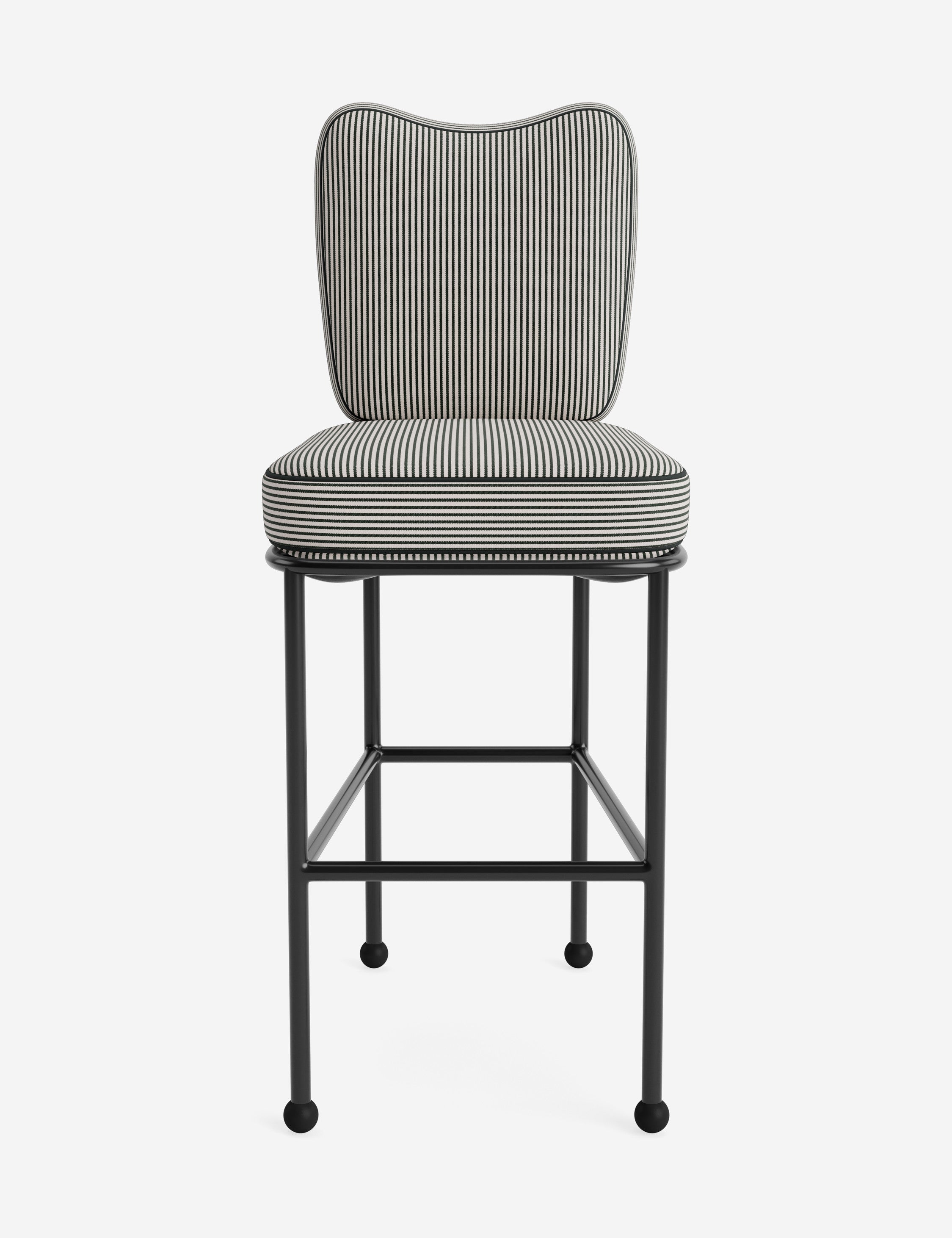 #Lanata-Outdoor-Barstool-Cushion-(Color)::perennials-jake-stripe-black-tie-canvas-black