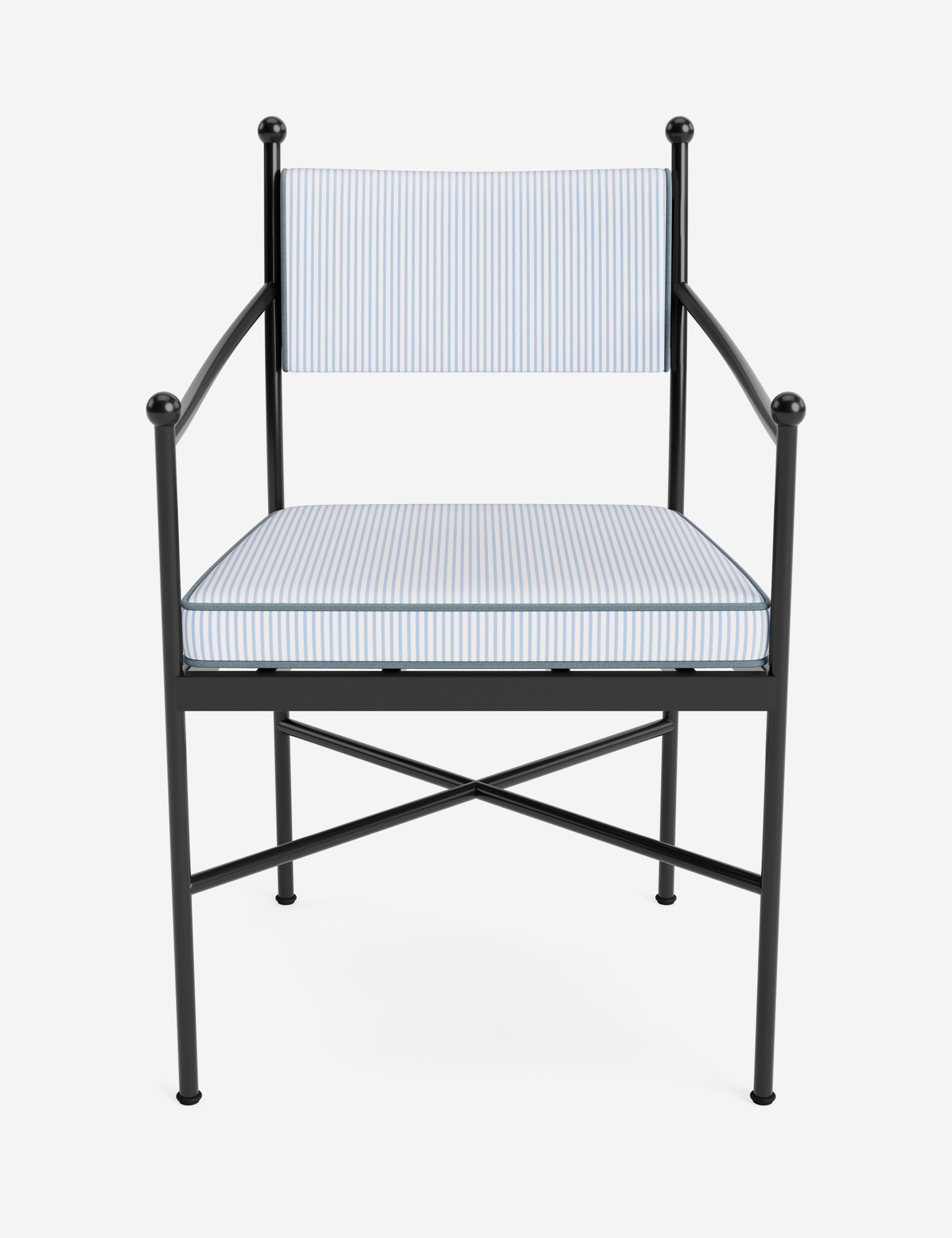 #Leni-Outdoor-Dining-Arm-Chair-Cushion-(Color)::perennials-jake-stripe-ice-blue-canvas-haze