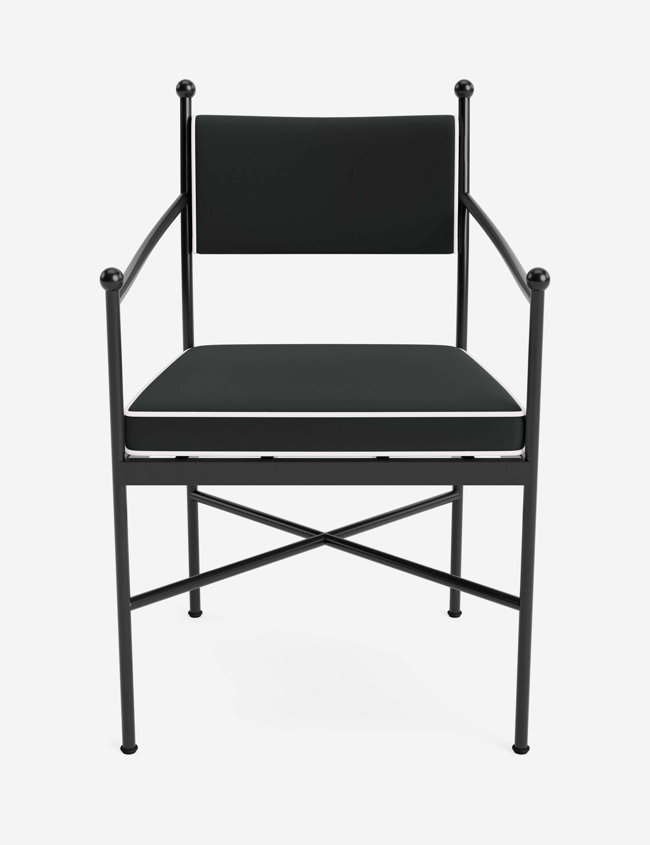 #Leni-Outdoor-Dining-Arm-Chair-Cushion-(Color)::sunbrella-canvas-black-canvas-white