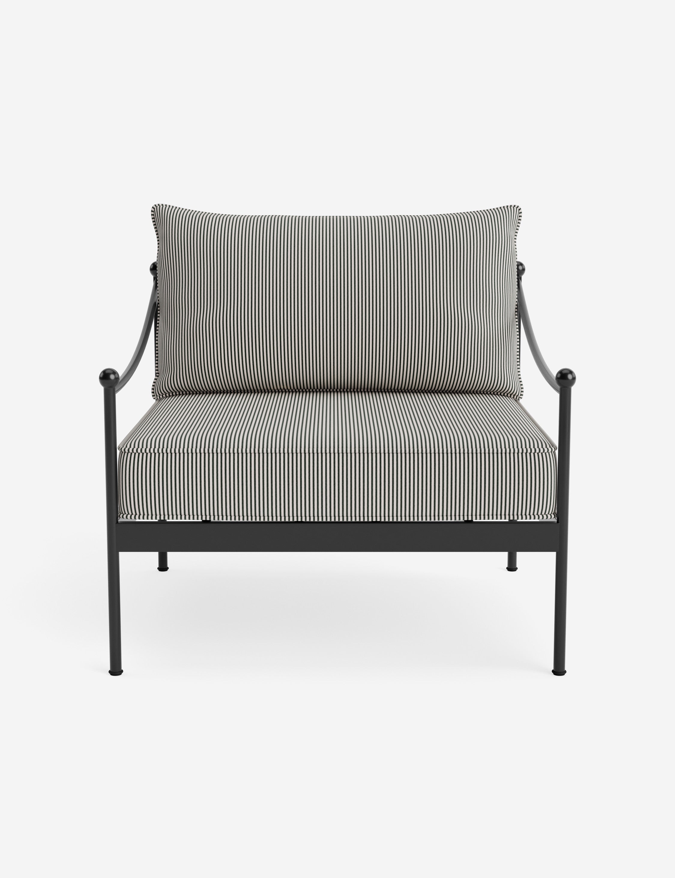 #Leni-Outdoor-Accent-Chair-Cushion-(Color)::black-tie-perennials-jake-stripe
