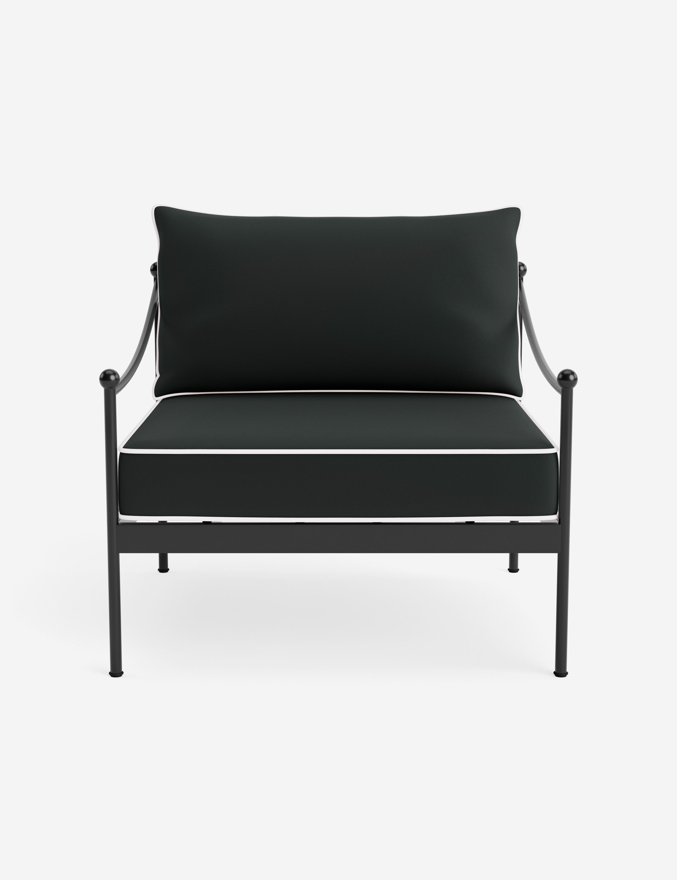 #Leni-Outdoor-Accent-Chair-Cushion-(Color)::sunbrella-canvas-black-canvas-white