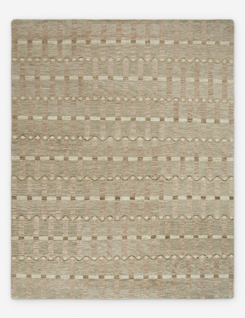 #size::2-6--x-8--runner #size::6--x-9- #size::8--x-10- #size::9--x-12- #size::10--x-14- #size::12--x-15- | Lalan hand-knotted geometric pattern wool rug.
